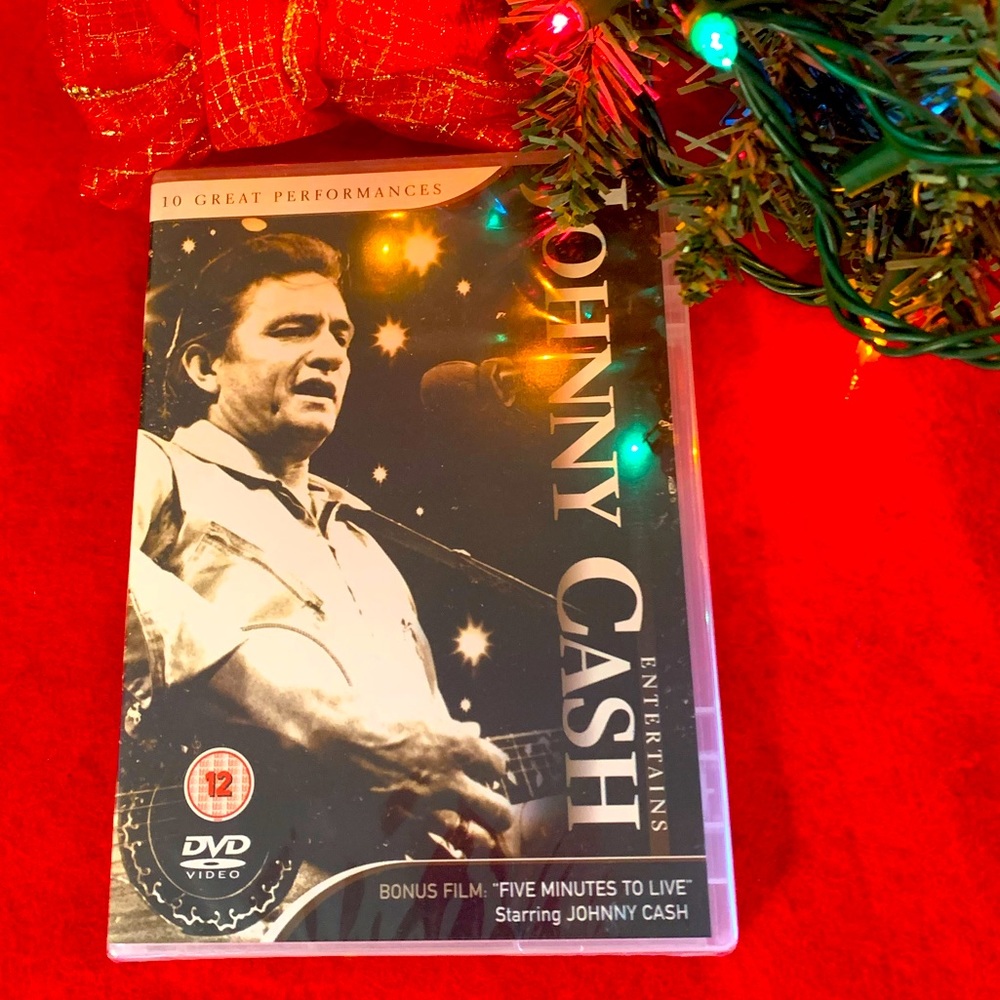Johnny Cash, DVD, in the Shrink Wrap.